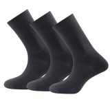 DAILY MEDIUM set ponožek - 3 páry Black