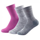 DAILY MEDIUM set ponožek - 3 páry Anemone Mix