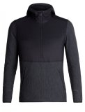 Mens Descender Hybrid LS Half Zip Hood