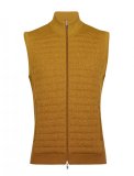 Mens ZoneKnit Insulated Vest Into the Deep, Clove/Silent Gold