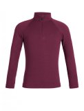 Kids 260 Tech LS Half Zip, Cherry