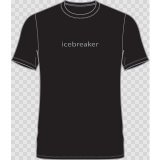 Mens Icebreaker Logo SS Crewe Icebreaker Wordmark